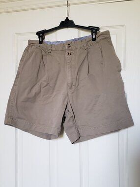 Christian Dior Monsieur Men's Pleated Khaki Short - Size 34